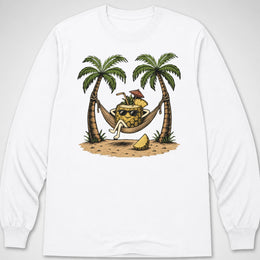 Pineapple Relaxin' — Long Sleeve Tee