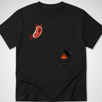 Steak Dive — Youth Tee — Black