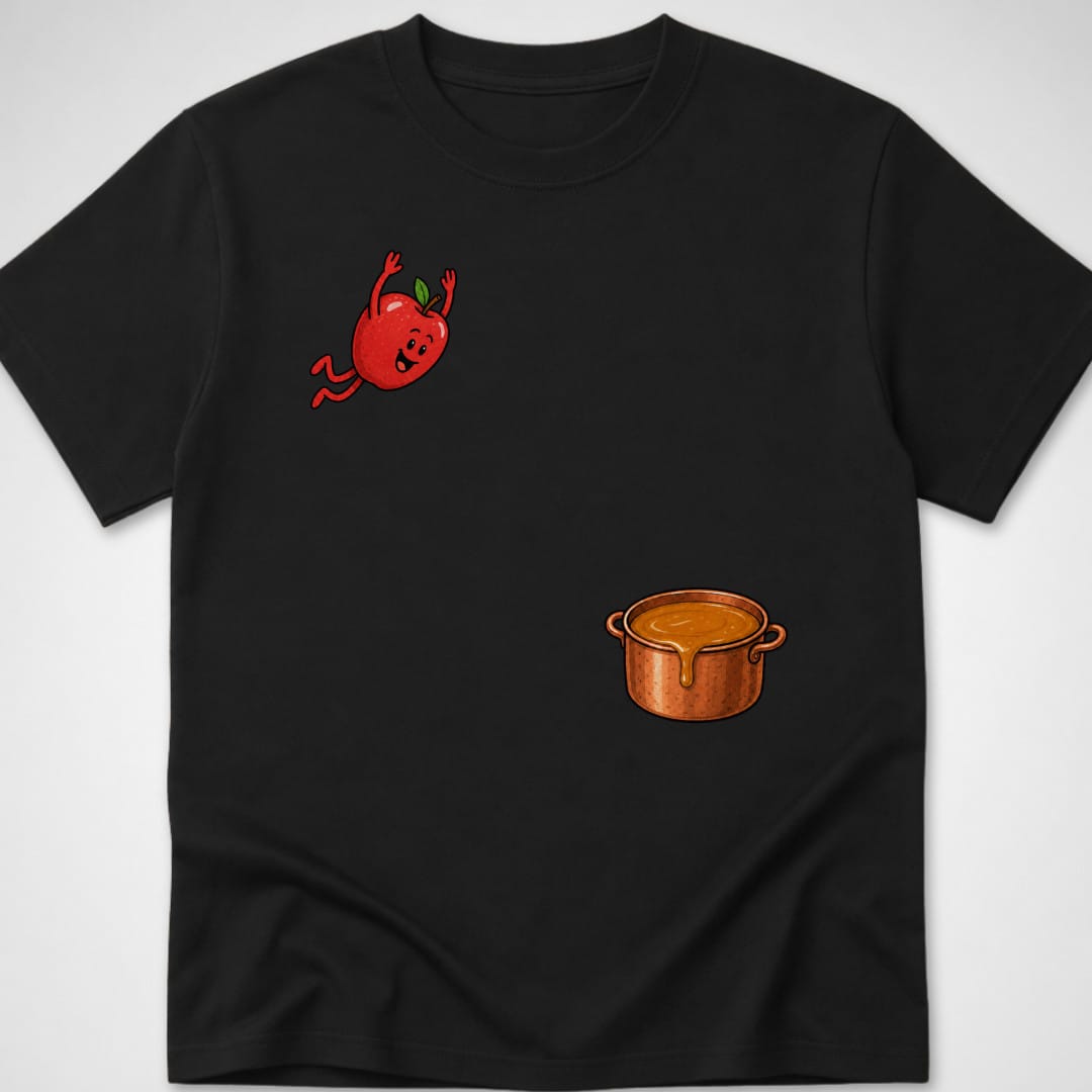 Caramel Apple Dive — Youth Tee — Black