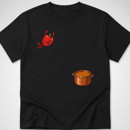 Caramel Apple Dive — Youth Tee — Black