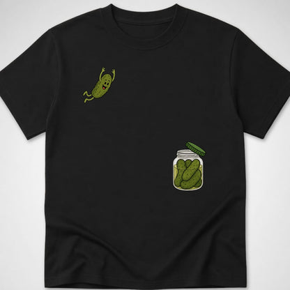 Pickle Dive — Youth Tee — Black