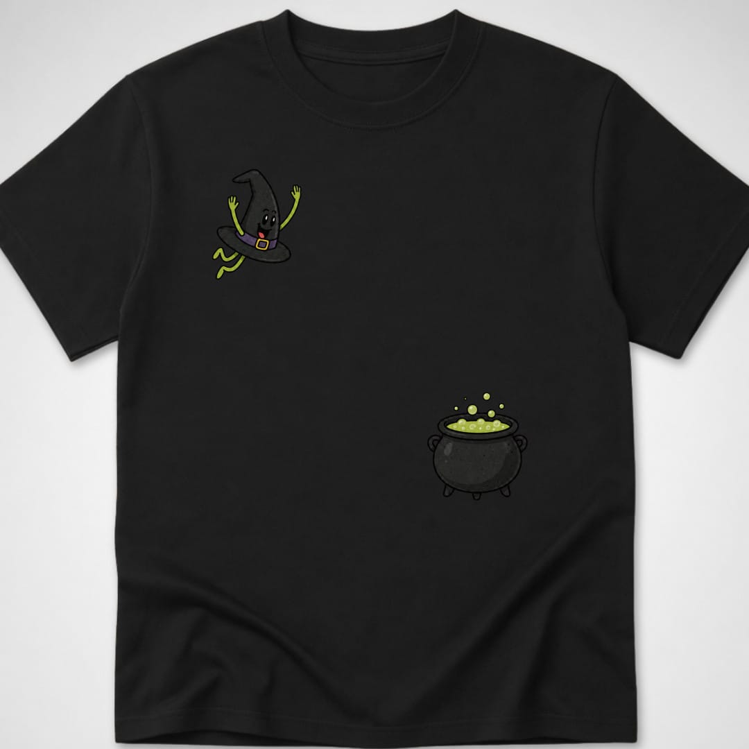 Witch Hat Dive — Youth Tee — Black