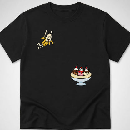 Banana Split Dive — Youth Tee — Black
