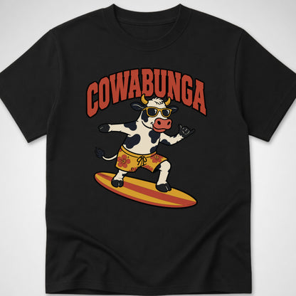 Cowabunga — Youth Tee — Black