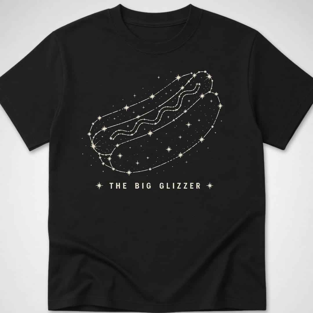 The Big Glizzer — Youth Tee — Black