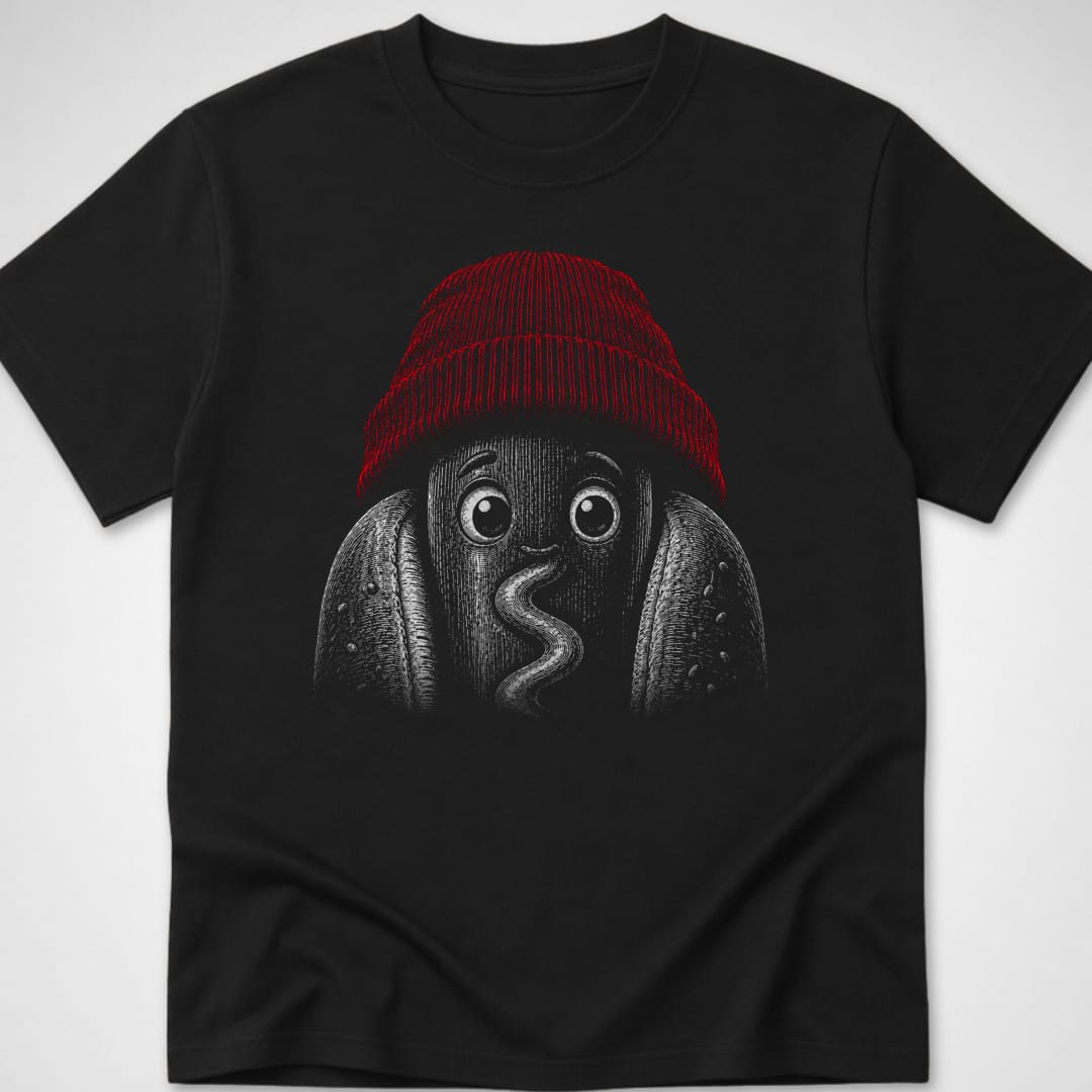 Beanie Weenie — Youth Tee — Black