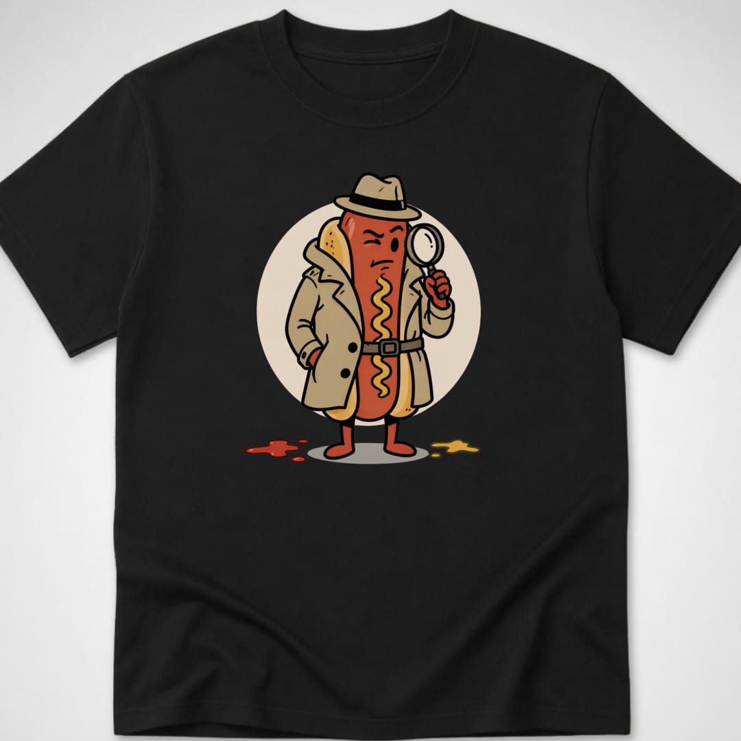 Detective Dog — Youth Tee — Black