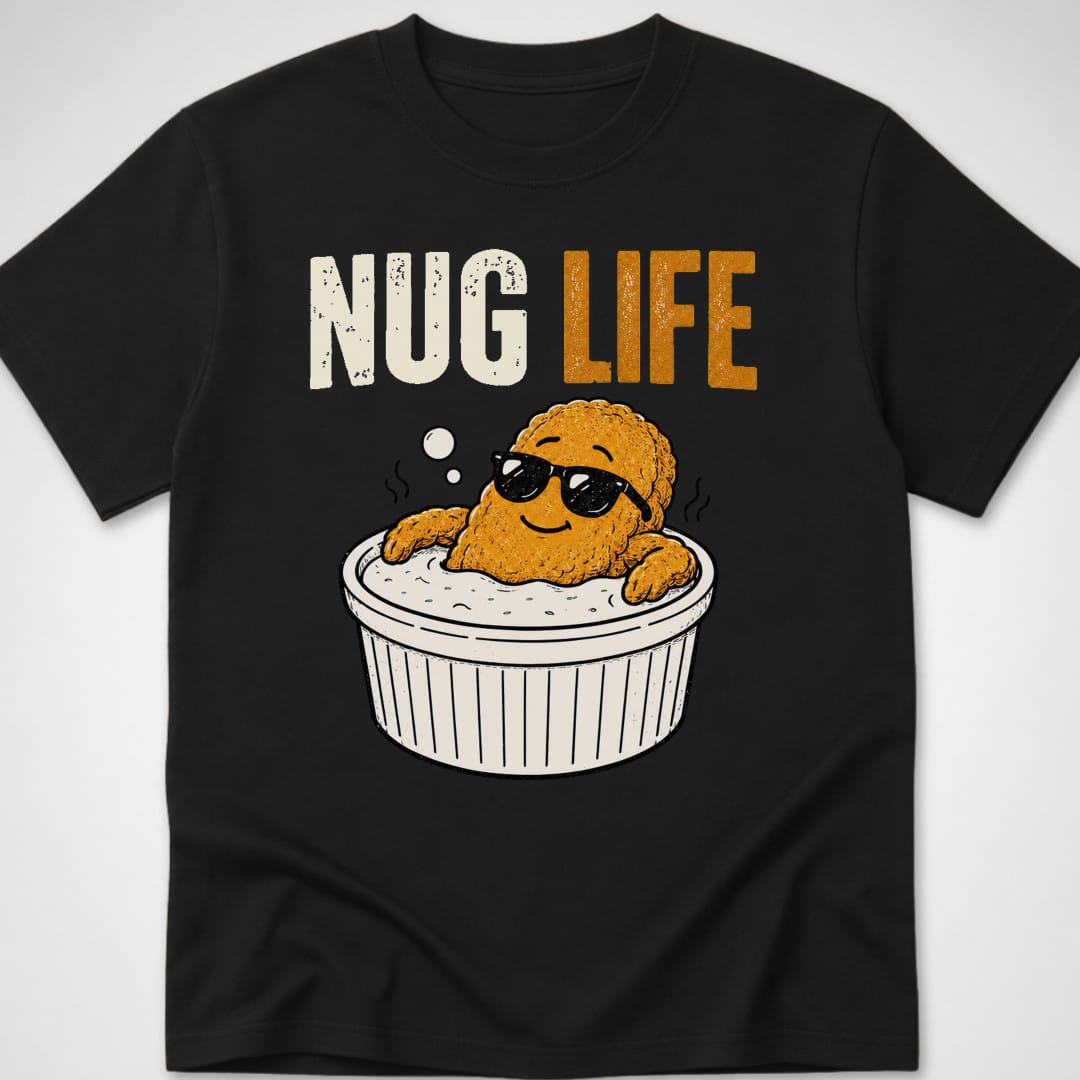 Nug Life — Youth Tee — Black