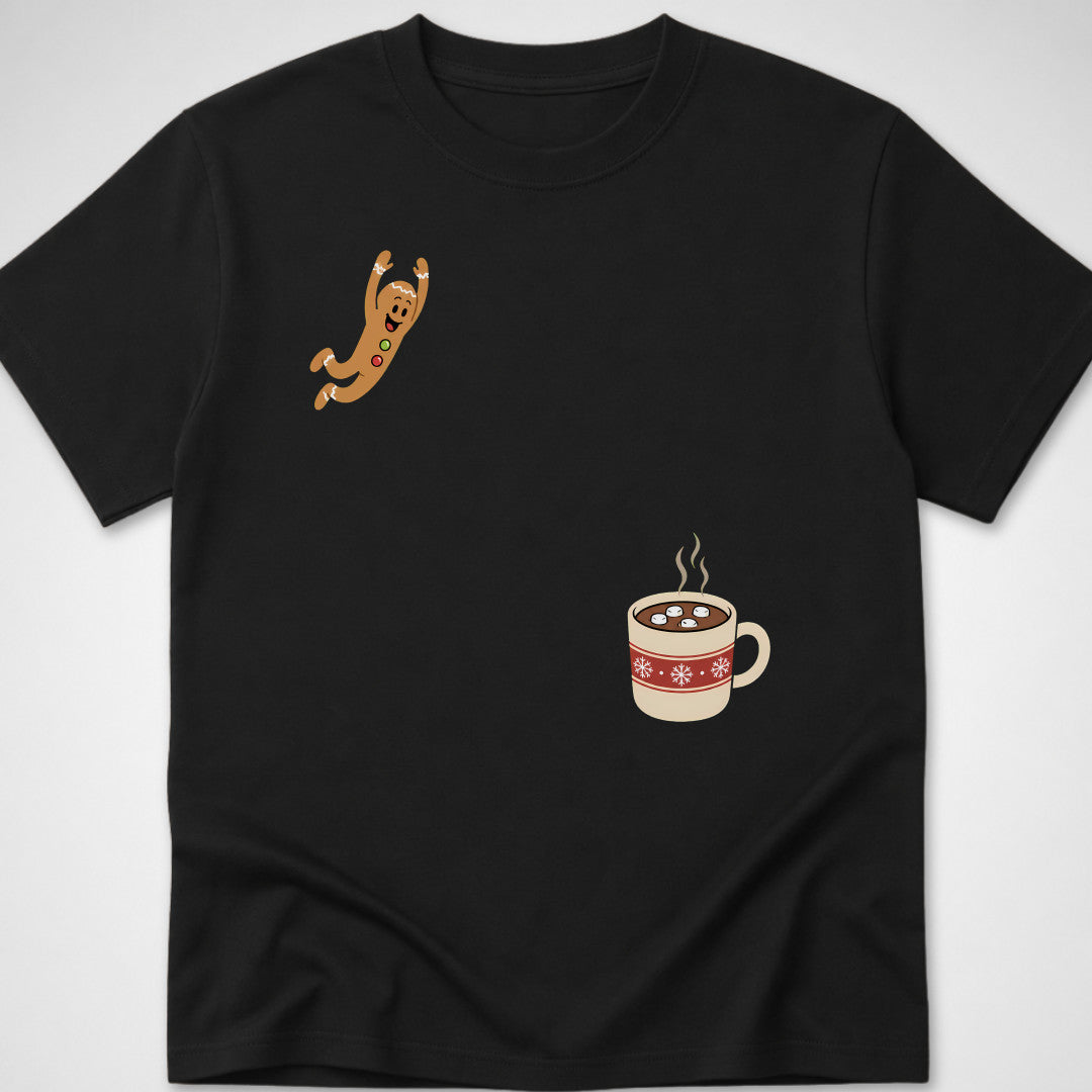 Gingerbread Dive — Youth Tee — Black