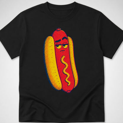 Hotdog Brow Raise — Youth Tee — Black