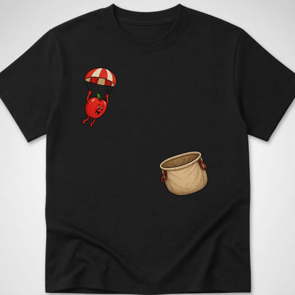 Apple Picking Dive — Youth Tee — Black