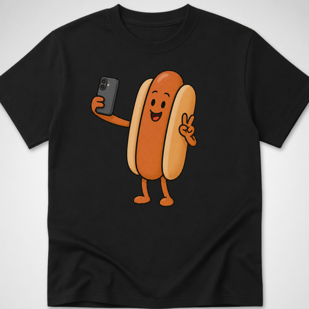 Frank's Selfie — Youth Tee — Black