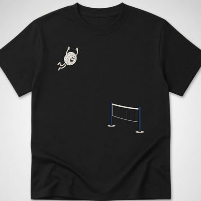 Volleyball Dive — Youth Tee — Black