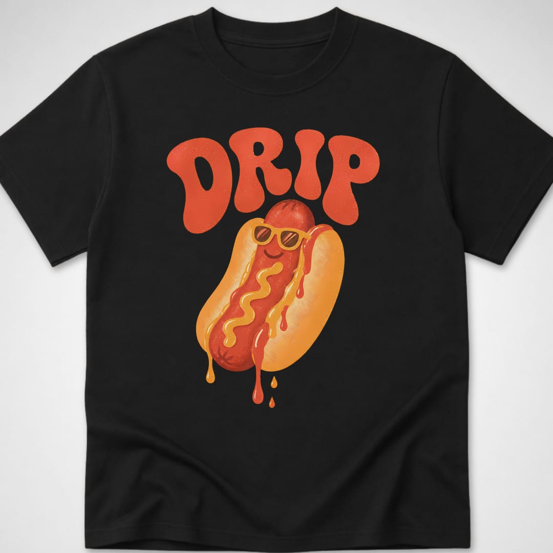 Drip — Youth Tee — Black