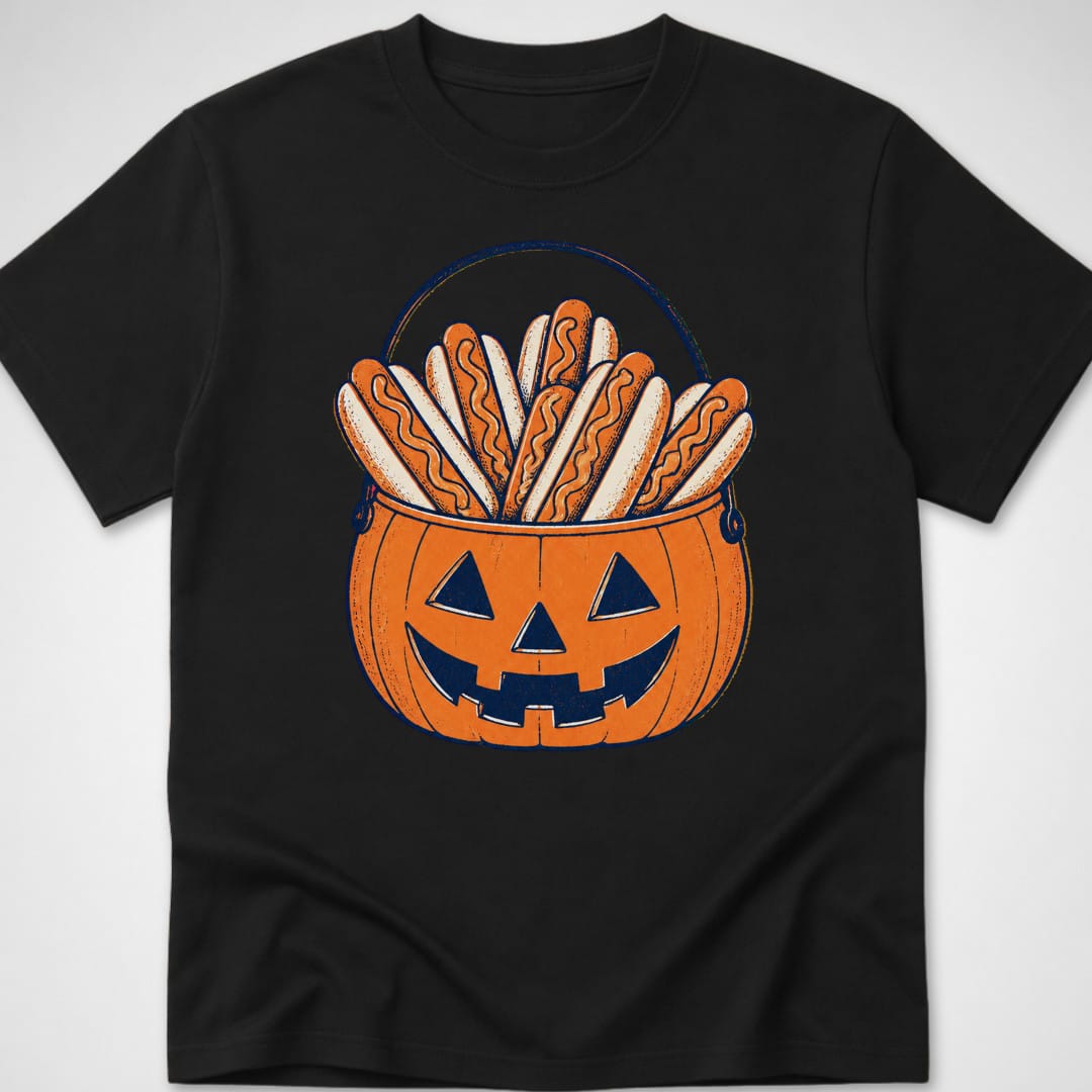 Trick or Glizzy — Youth Tee — Black