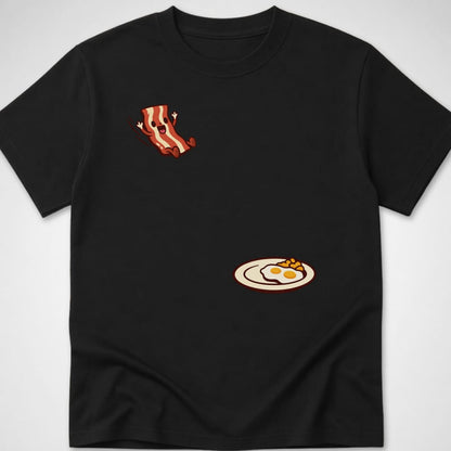 Bacon Jump — Youth Tee — Black