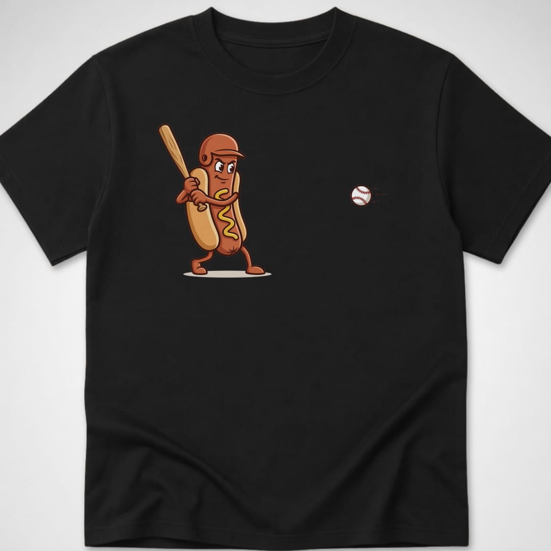 Dingers & Dogs — Youth Tee — Black