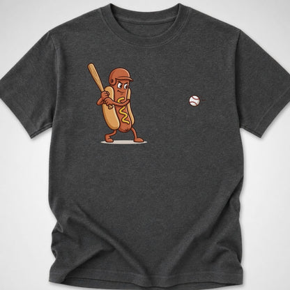 Dingers & Dogs — Youth Tee — Dark Heather