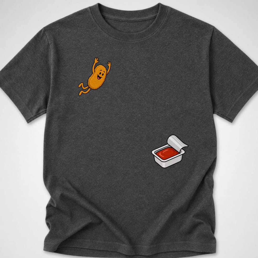 Nugget Dive — Youth Tee — Dark Heather