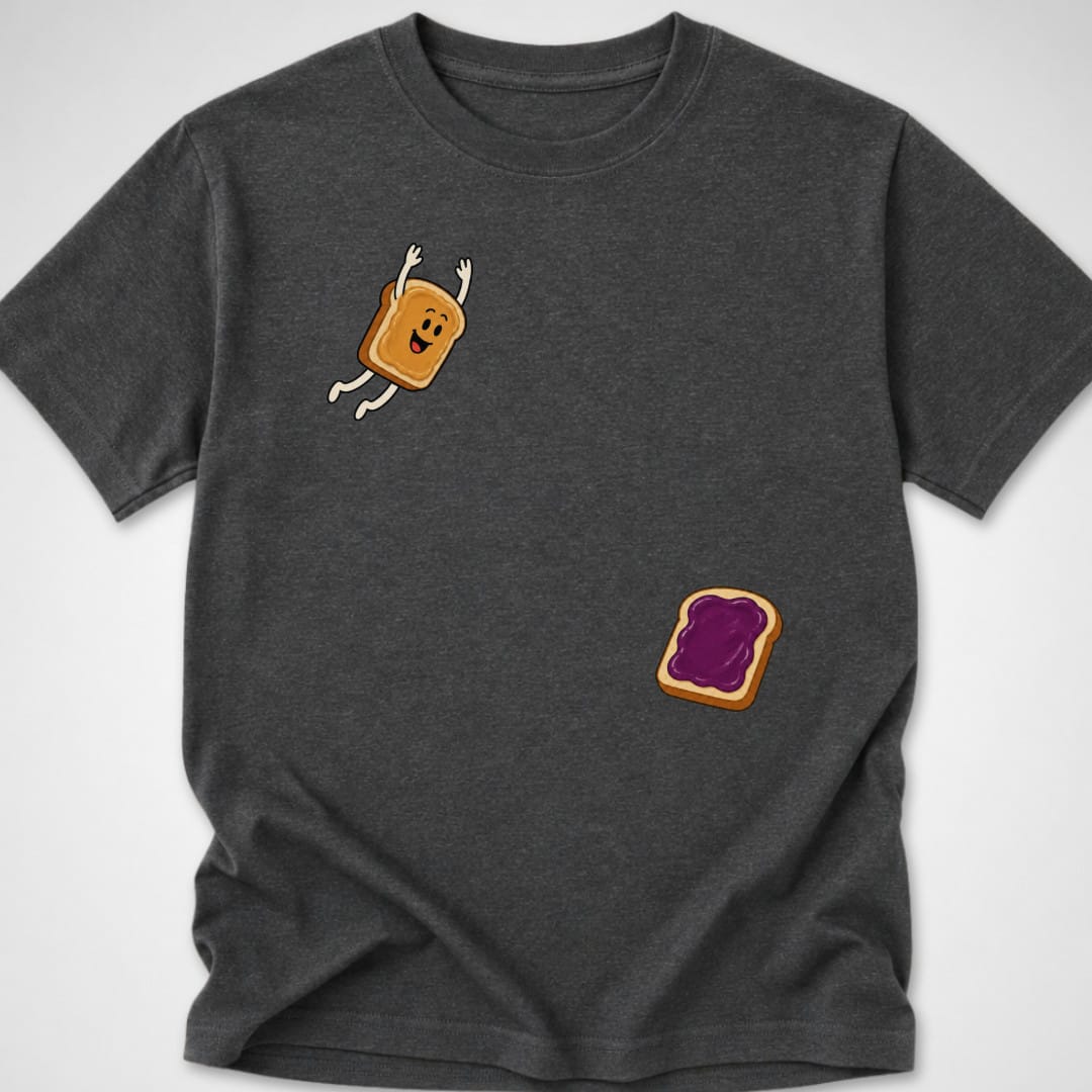 PB&J Dive — Youth Tee — Dark Heather