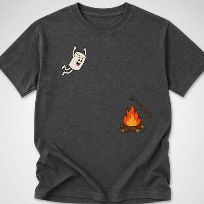 Marshmallow Dive — Youth Tee — Dark Heather