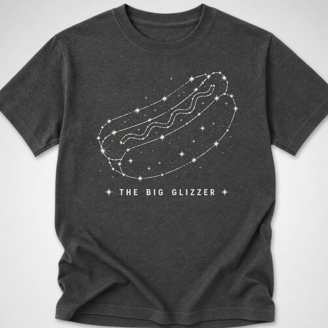 The Big Glizzer — Youth Tee — Dark Heather