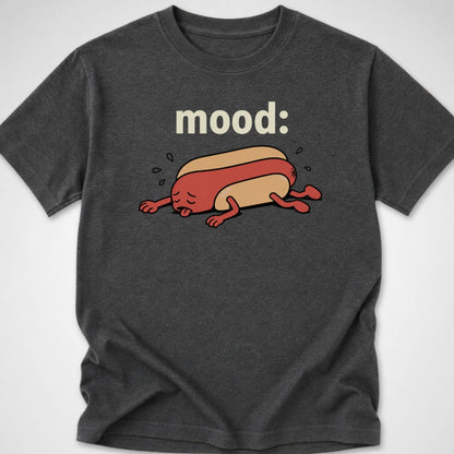 mood: — Youth Tee — Dark Heather