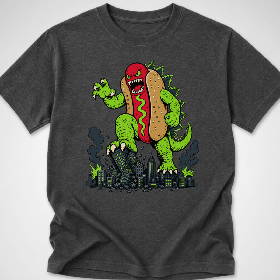 Dogzilla — Youth Tee — Dark Heather