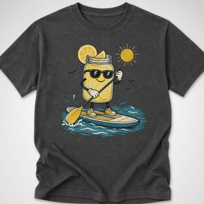 Lemonade Livin' — Youth Tee — Dark Heather