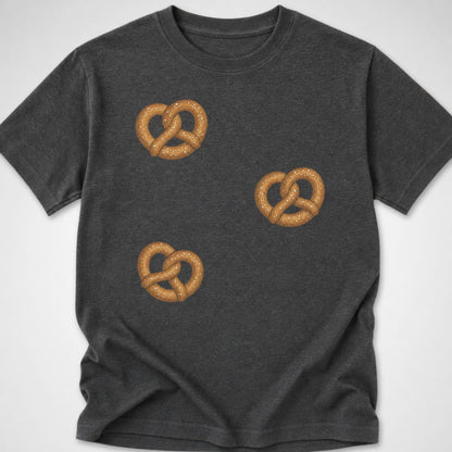 3 Pretzels — Youth Tee — Dark Heather