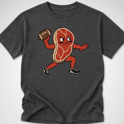 Prime Time Steak — Youth Tee — Dark Heather