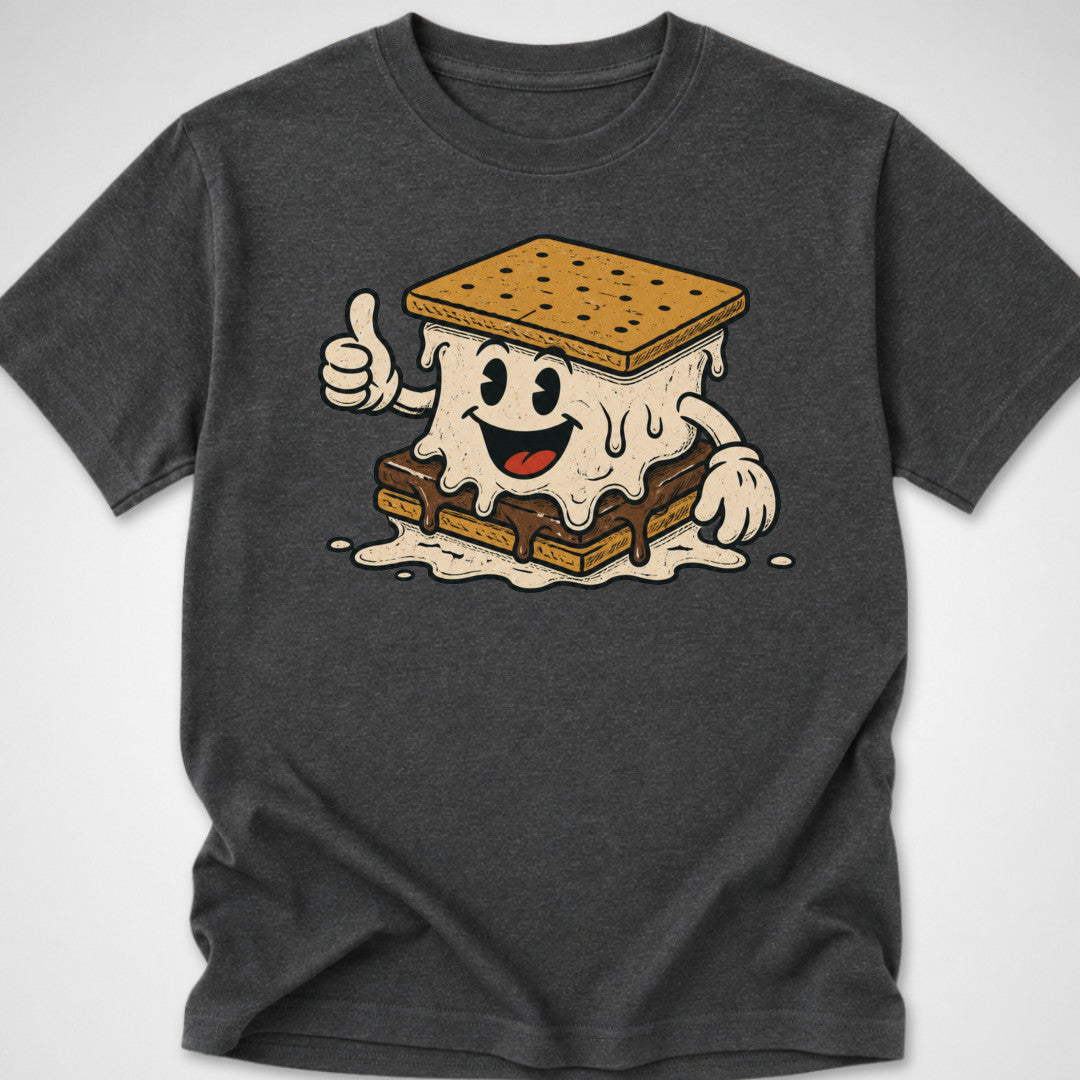 Get Toasted — Youth Tee — Dark Heather