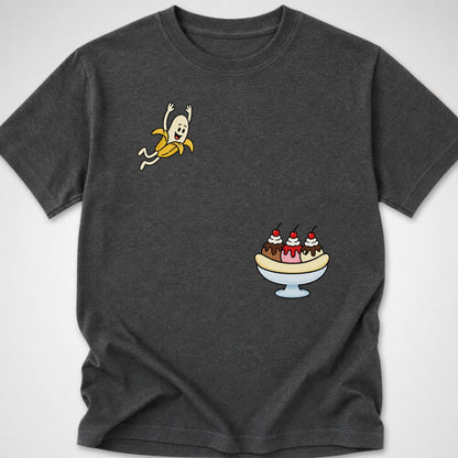 Banana Split Dive — Youth Tee — Dark Heather