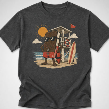 Lifeguard Sandwich — Youth Tee — Dark Heather