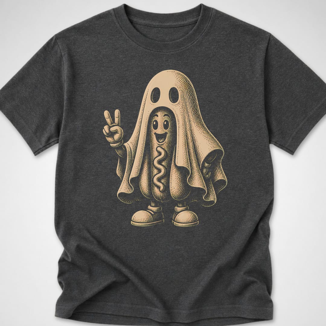 Spooky Weenie — Youth Tee — Dark Heather