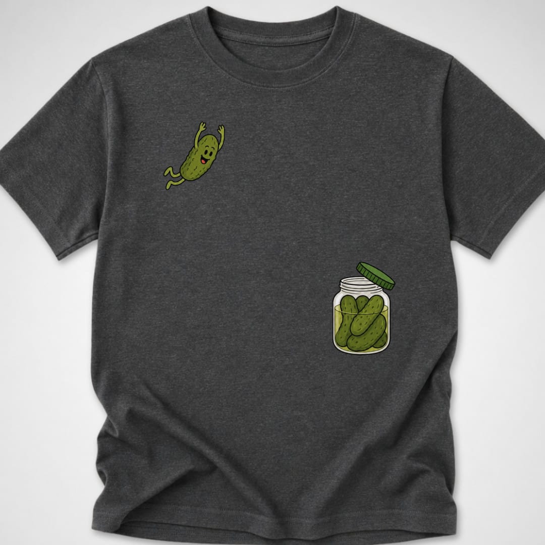 Pickle Dive — Youth Tee — Dark Heather