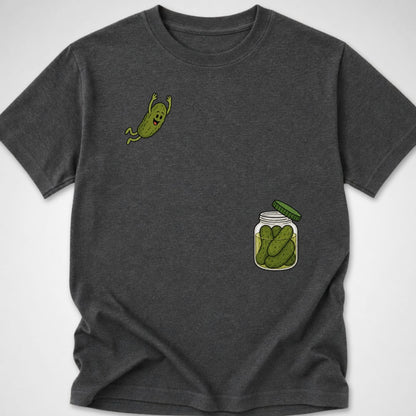 Pickle Dive — Youth Tee — Dark Heather