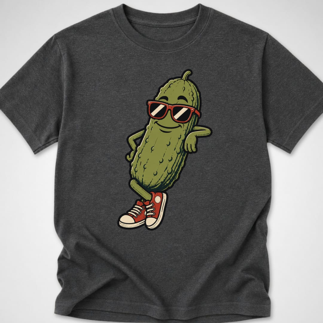 The Pickle Lean — Youth Tee — Dark Heather
