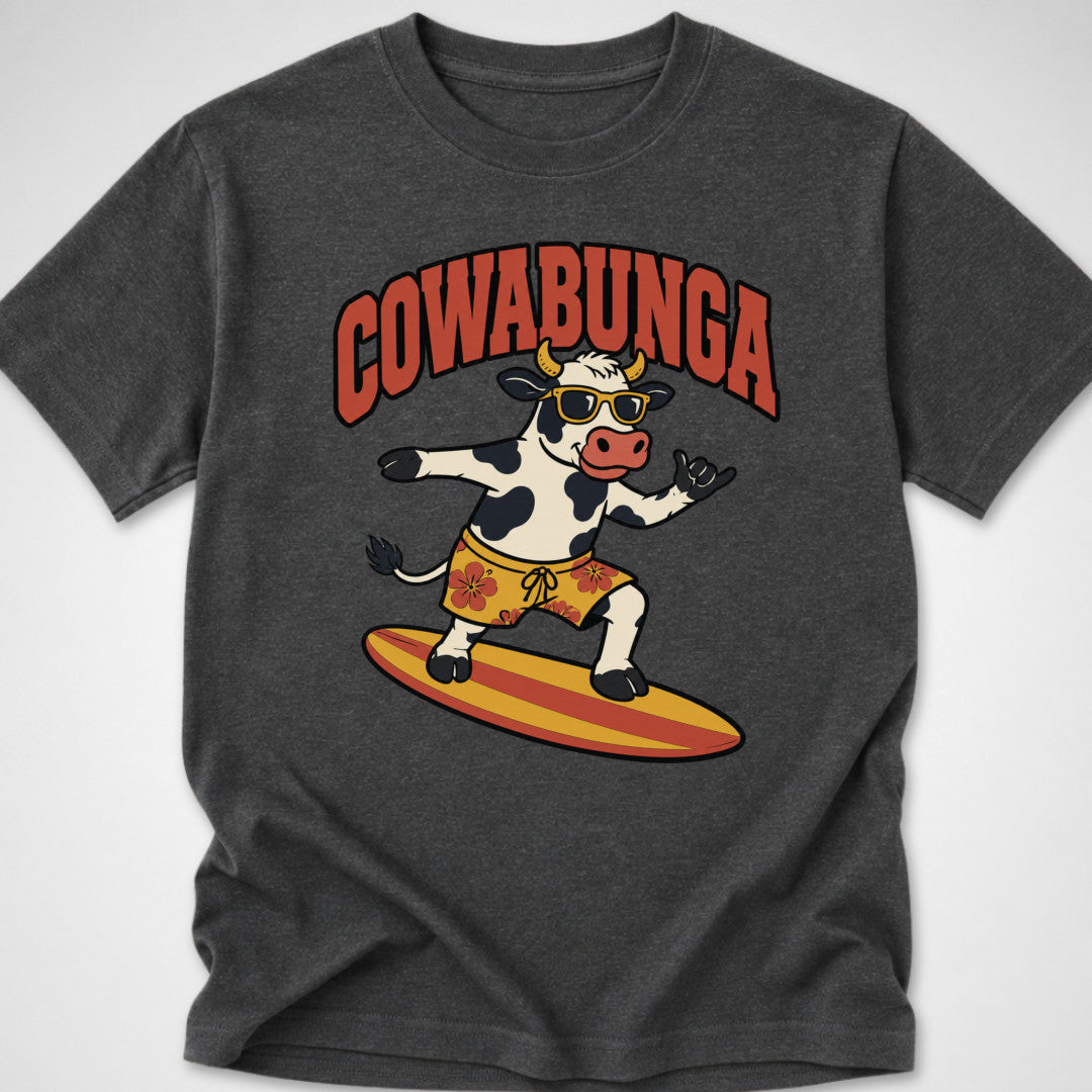 Cowabunga — Youth Tee — Dark Heather
