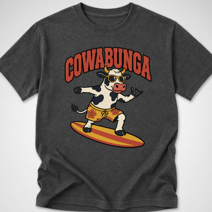 Cowabunga — Youth Tee — Dark Heather