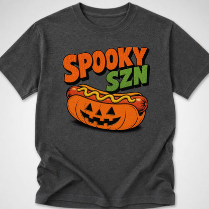 Spooky Szn — Youth Tee — Dark Heather