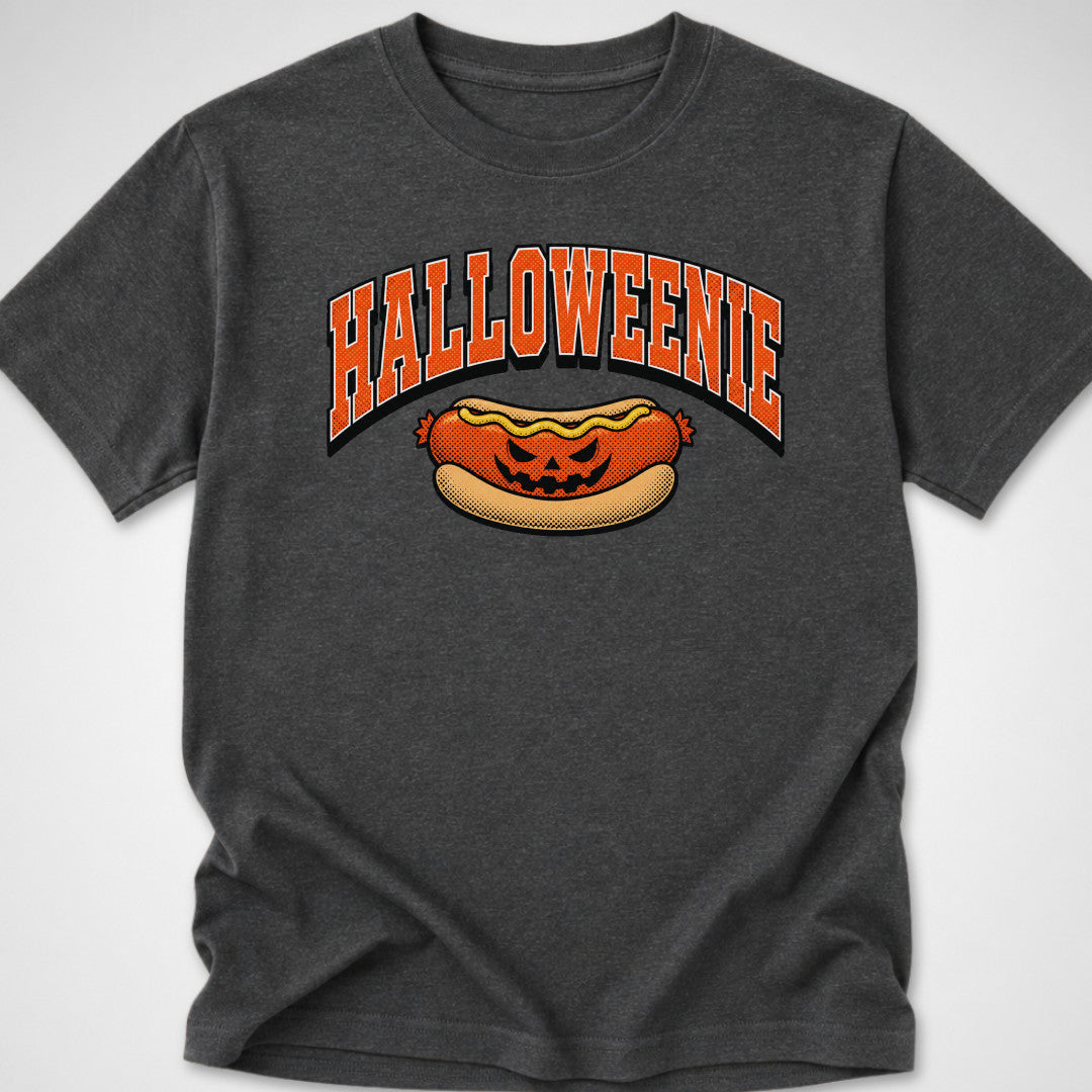 Halloweenie — Youth Tee — Dark Heather
