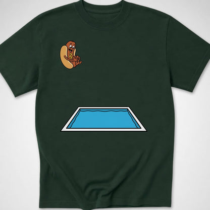 Cannon-Dog — Youth Tee — Forest Green