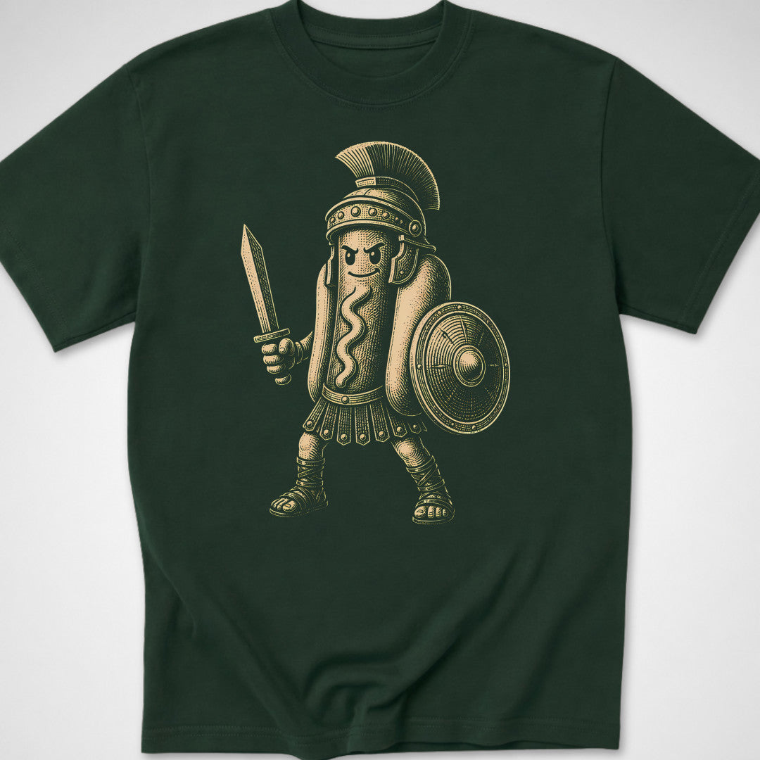 Glizzy Gladiator — Youth Tee — Forest Green