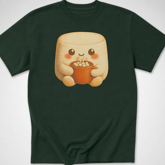 Cocoa Cuddle — Youth Tee — Forest Green
