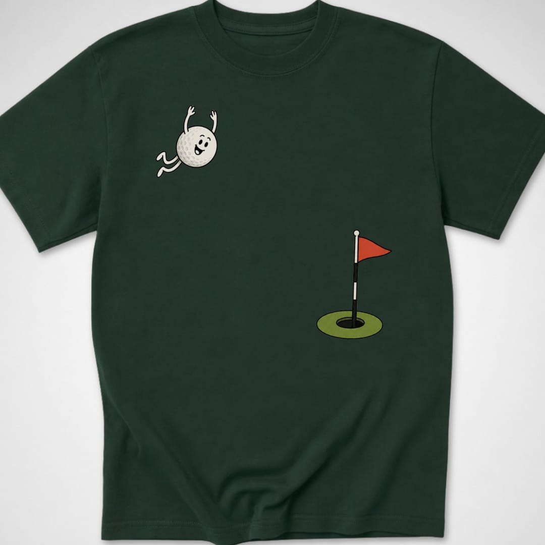 Golf Dive — Youth Tee — Forest Green