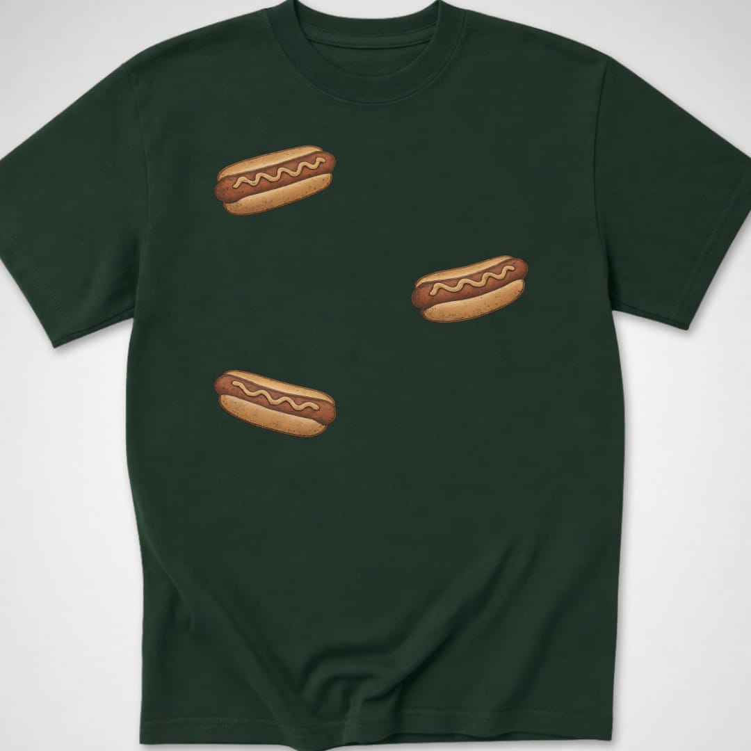 3 Dogs — Youth Tee — Forest Green