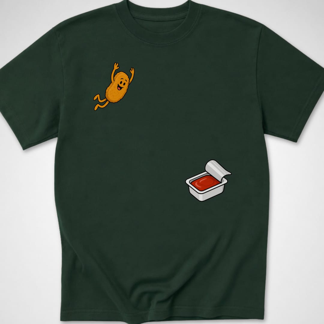 Nugget Dive — Youth Tee — Forest Green