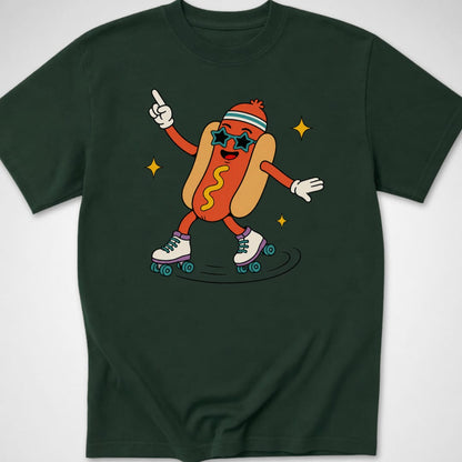Disco Dog — Youth Tee — Forest Green