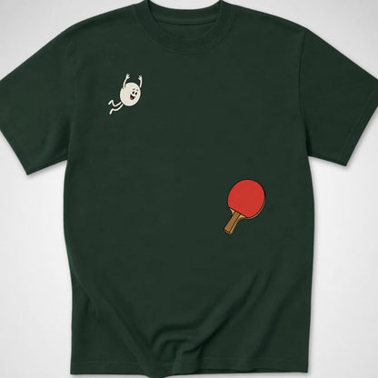 Ping Pong Dive — Youth Tee — Forest Green